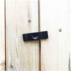 13ft X 6ft  Super Saver Windowless Pressure Treated Tongue & Groove Apex Shed + Single Door + Low Eaves