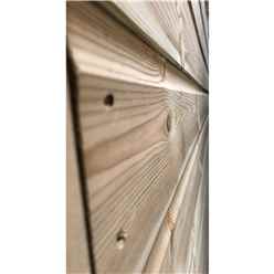13ft X 5ft  Super Saver Pressure Treated Tongue & Groove Apex Shed + Double Doors + Low Eaves + 4 Windows