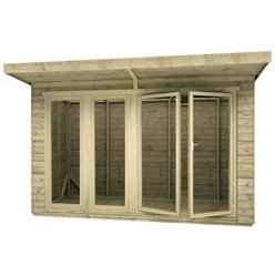 12ft X 8ft Garden Room 16mm Tongue And Groove (16mm Tongue And Groove Floor And Roof)