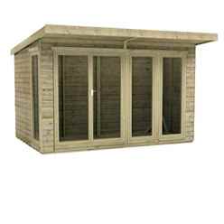 12ft X 8ft Garden Room 16mm Tongue And Groove (16mm Tongue And Groove Floor And Roof)