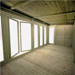 20ft X 8ft Garden Room 16mm Tongue And Groove (16mm Tongue And Groove Floor And Roof)