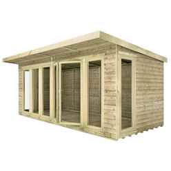 20ft X 8ft Garden Room 16mm Tongue And Groove (16mm Tongue And Groove Floor And Roof)