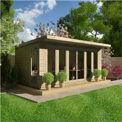 20ft X 8ft Garden Room 16mm Tongue And Groove (16mm Tongue And Groove Floor And Roof)