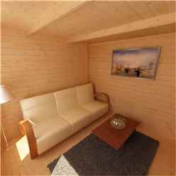 16ft X 12ft Yogi 44mm Log Cabin (19mm Tongue And Groove Floor And Roof) (4750x3550)
