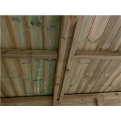 26ft X 13ft Windowless Reverse Premier Pressure Treated Tongue & Groove Apex Workshop + Higher Eaves & Ridge Height + Double Doors + Super Strength Framing