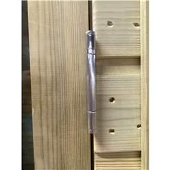 12ft X 5ft Combi Pent Summerhouse + Side Shed Storage - Pressure Treated Tongue & Groove With Higher Eaves And Ridge Height + Toughened Safety Glass + Euro Lock With Key + Super Strength Framing