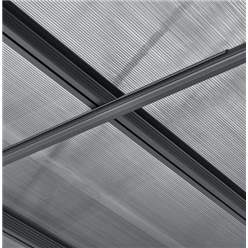 20ft X 16ft Aluminium Dual Curved Carport 