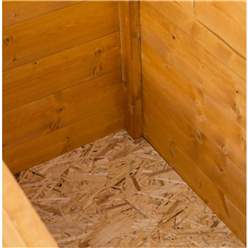 Shiplap Pent Patio Chest (12mm Shiplap)