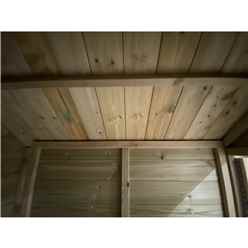 5ft X 7ft Jake Wooden Tower Platform Playhouse With Apex Roof, Single Door And Window