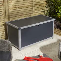4ft X 2ft (1.25m X 0.62m) Plastic Cushion Box - Dark Grey