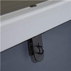 4ft X 2ft (1.25m X 0.62m) Plastic Cushion Box - Dark Grey