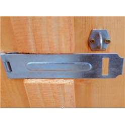 4ft X 3ft (0.91m X 1.20m) - Overlap Shed - Double Doors - Windowless + Shelving