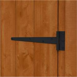 12ft X 4ft Windowless Tongue And Groove Pent Shed (12mm Tongue And Groove Floor And Roof)