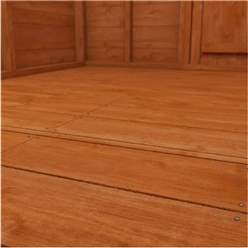 4ft X 4ft Pent Tongue And Groove Summerhouse (12mm Tongue And Groove Floor And Roof)