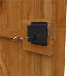 4ft X 4ft Tongue And Groove Security Shed (12mm Tongue And Groove Floor And Apex Roof)