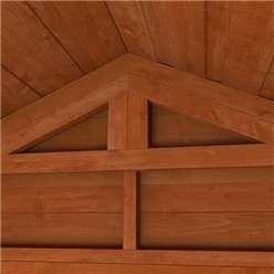 3ft X 6ft Tongue And Groove Apex Bike Shed (12mm Tongue And Groove Floor And Apex Roof)