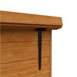 4ft X 2ft 2 Wooden Tool Chest (12mm Tongue And Groove Floor And Apex Roof)
