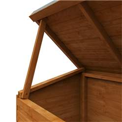 5ft X 2ft 2 Wooden Tool Chest (12mm Tongue And Groove Floor And Pent Roof)