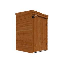 Single Bin Store (12mm Tongue And Groove Floor And Pent Roof)