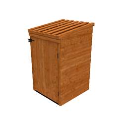 Single Bin Store (12mm Tongue And Groove Floor And Pent Roof)