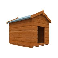 4ft X 3ft Tongue And Groove Super Dog Kennel (12mm Tongue And Groove Floor And Apex Roof)