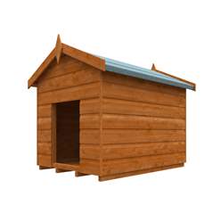 4ft X 3ft Tongue And Groove Super Dog Kennel (12mm Tongue And Groove Floor And Apex Roof)