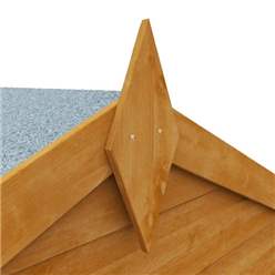 4ft X 3ft Tongue And Groove Super Dog Kennel (12mm Tongue And Groove Floor And Apex Roof)