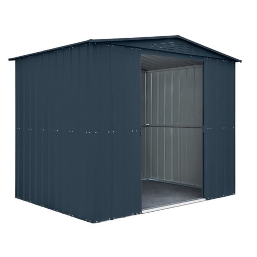 Madrid Metal Sheds 8ft X 6ft Premier Easyfix Apex Metal Shed