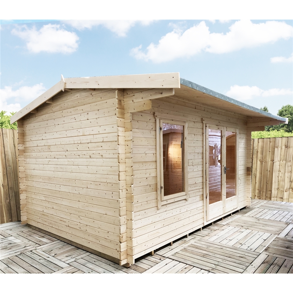 Stowe Premier Log Cabins (S) 3.0m X 3.6m Premier
