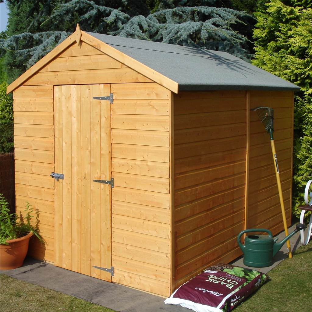 Wood for garden shed roof