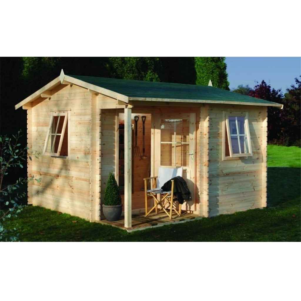 Hanbury Log Cabins (F) 3.6m X 3.6m Log Cabin