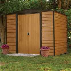 Installed 8ft X 6ft Woodvale Metal Sheds (2530mm X 1810mm) Includes Floor And Installation