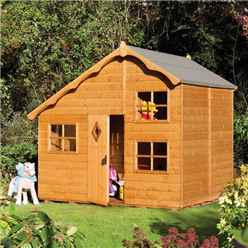 8ft X 7ft Rowlinson Swiss Cottage Playhouse (2.50m X 2.06m) 8ft X 7ft Rowlinson Swiss Cottage Playhouse (2.50m X 2.06m)