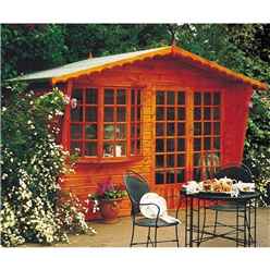 10ft X 6ft (3m X 1.79m) - Premier Wooden Summerhouse - 12mm T&g Walls - Floor - Roof