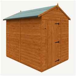 8ft X 6ft Windowless Tongue And Groove Shed (12mm Tongue And Groove Floor And Apex Roof)
