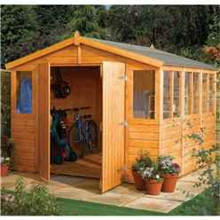 9ft X 6ft Apex Workshop With Double Door (12mm Shiplap)