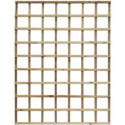 Pack Of 3 - 6 X 5 Heavy Duty Trellis Panel Pressure Treated