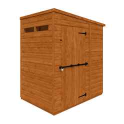 4ft X 6ft Tongue And Groove Security Shed (12mm Tongue And Groove Floor And Pent Roof)