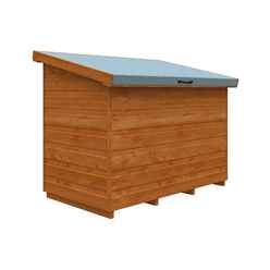 4ft X 2ft 2 Wooden Tool Chest (12mm Tongue And Groove Floor And Apex Roof)