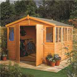 18ft X 9ft Rowlinson Premier Tongue & Groove Workshop (12mm T&g Floor)
