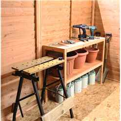 4ft (1.2m) 2 Stand Shelving (w)1.2m X (d)0.4m X (h)0.9m