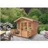 4.79m X 4.19m Classic Styled Log Cabin - 44mm Wall Thickness