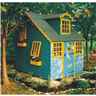 8ft X 6ft (2.39m X 1.79m) - Cottage Playhouse - 12mm Tongue And Groove - 5 Windows - Single Door - Apex Roof