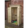 Installed Pressure Treated Overlap Pent Tall Garden Store (178 X 108 X 55 Cm) - Installation Included