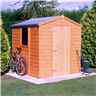 Installed - Stowe - 6ft X 6ft (1.79m X 1.79m) - Tongue & Groove Apex Garden Shed - 1 Opening Window - Single Door - 12mm Tongue And Groove Floor Installation Included