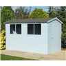 Installed - 10ft X 6ft (2.99m X 1.79m) Tongue And Groove - Wooden Apex Workshop - 12mm Tongue And Groove Floor And Roof Installation Included