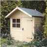 Installed 5ft X 4ft (1.48m X 1.42m) - Wooden Club Playhouse Installation Included