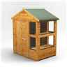 4ft x 6ft Premium Tongue and Groove Apex Potting Shed - Single Door - 8 Windows - 12mm Tongue and Groove Floor and Roof	