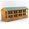 18ft x 6ft Premium Tongue and Groove Apex Potting Shed - Single Door - 22 Windows - 12mm Tongue and Groove Floor and Roof