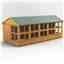 20ft x 8ft Premium Tongue and Groove Apex Potting Shed - Single Door - 24 Windows - 12mm Tongue and Groove Floor and Roof